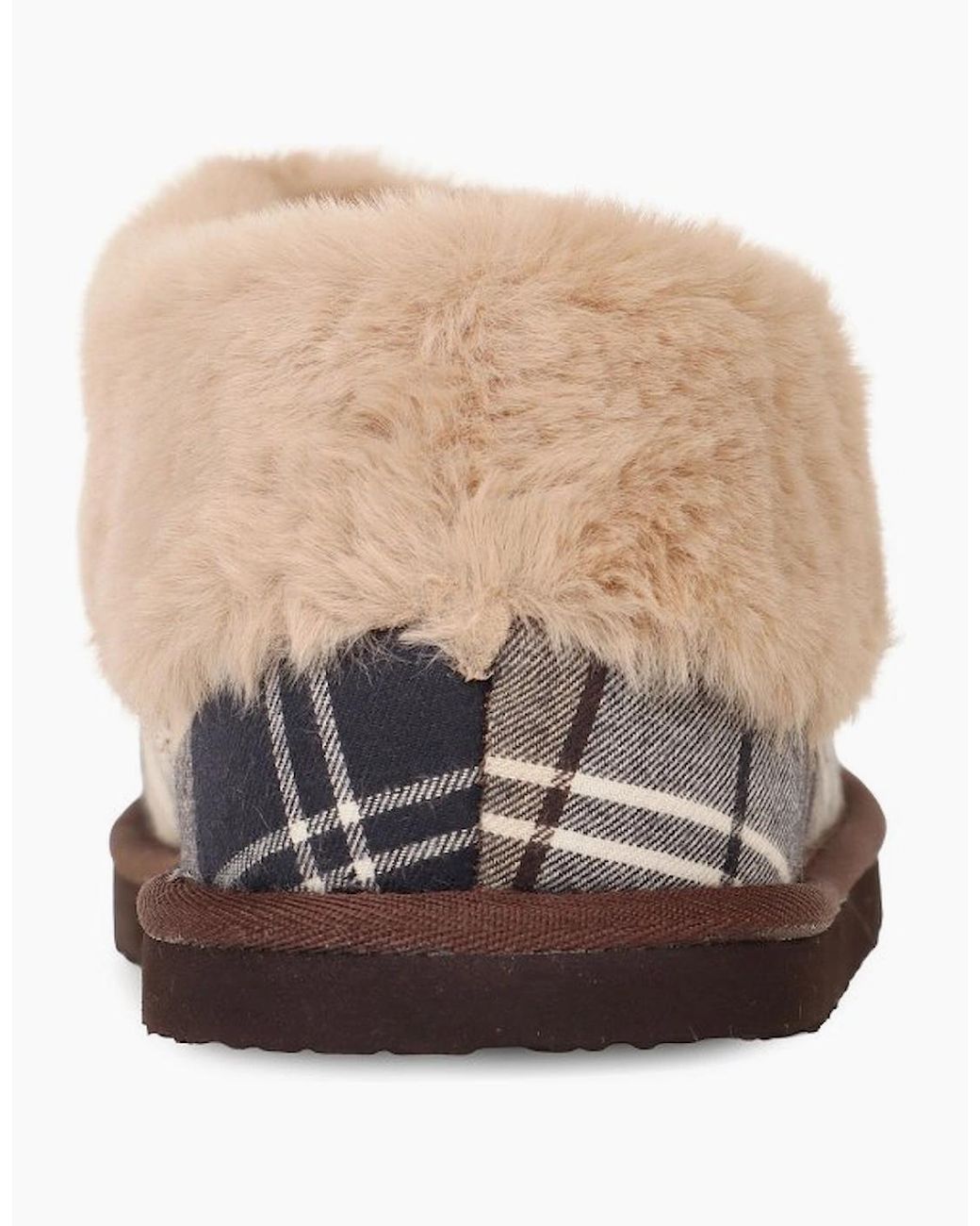 Barbour Multicolor Eloise Tartan Bootie Slippers