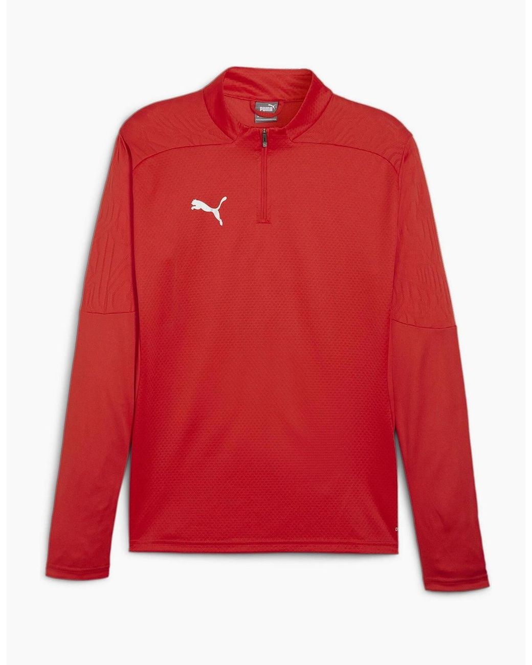 PUMA Red Teamfinal Training 1 4 Zip Fleece for men