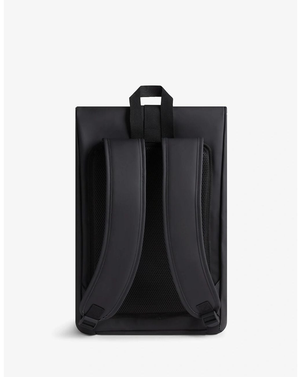 Hunter Black Pentallen Roll Top Clip Backpack