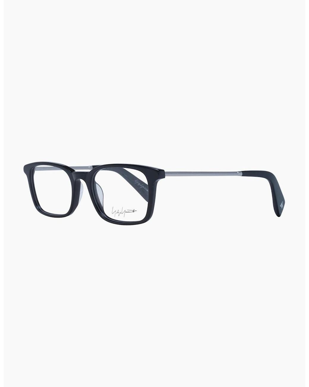 Yohji Yamamoto Black Optical Frame Yy1007 019 51 for men