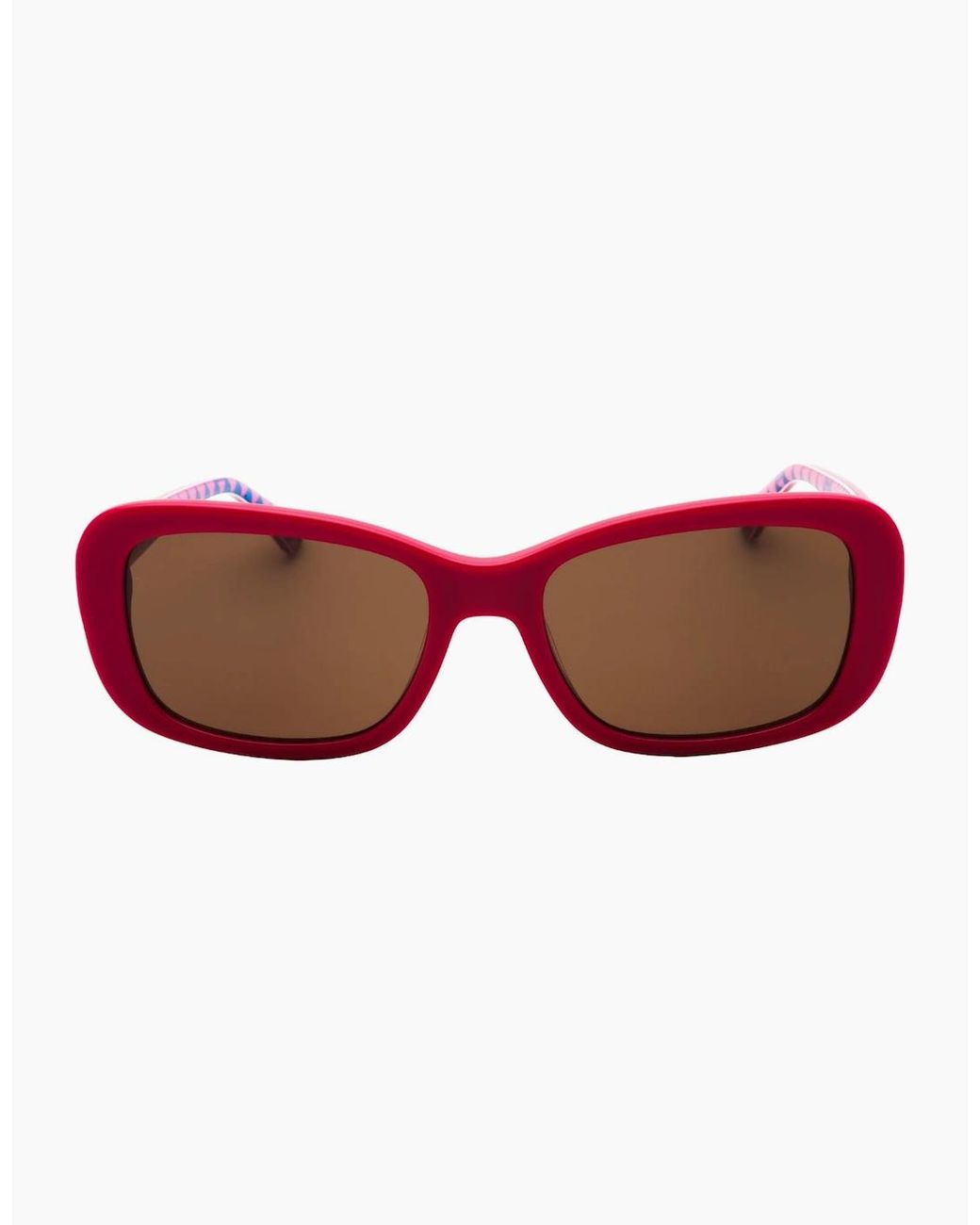 Love Moschino Red Fuchsia Frame Lensed Sunglasses