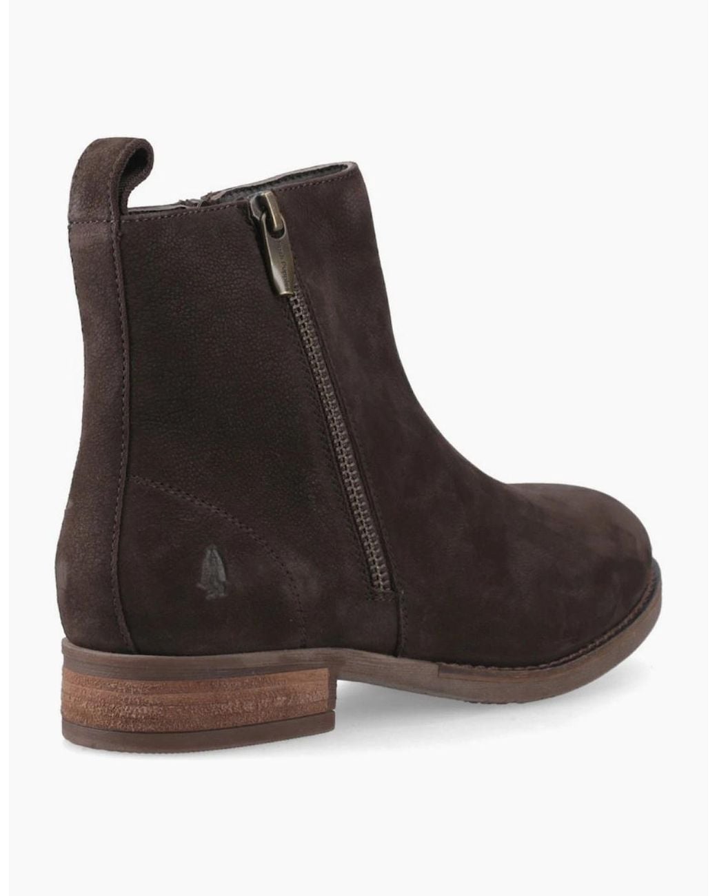 Hush Puppies Brown Ethel Ankle Boots