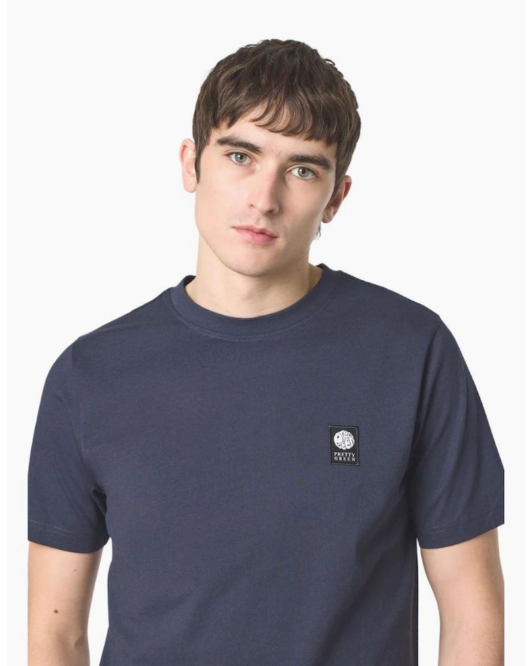 Pretty Green Blue Sinclair Ss T-Shirt for men