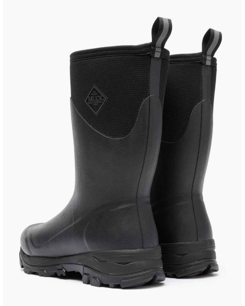 Muck Boot Black Arctic Ice Mid Wellingtons for men