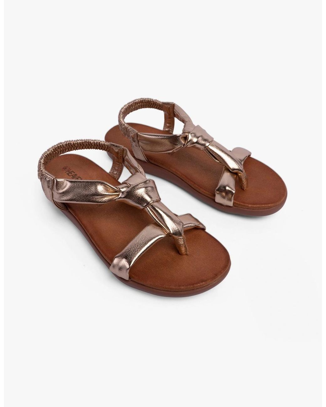 Heavenly Feet Brown Buttercup Sandals