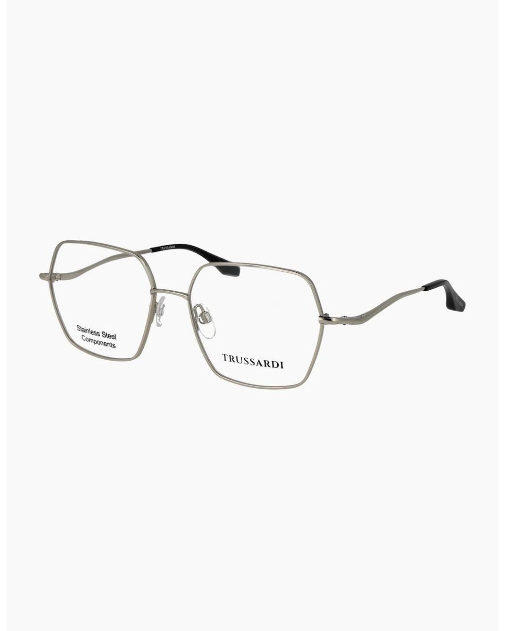 Trussardi Metallic Optical Frame Tsw1038 03A 56