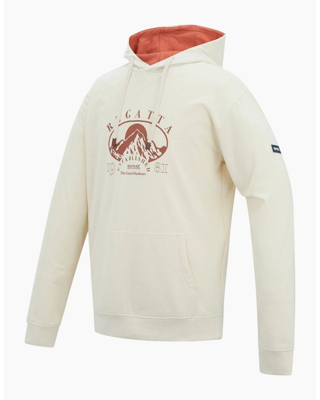 Regatta White Cline Mountain Hoodie for men