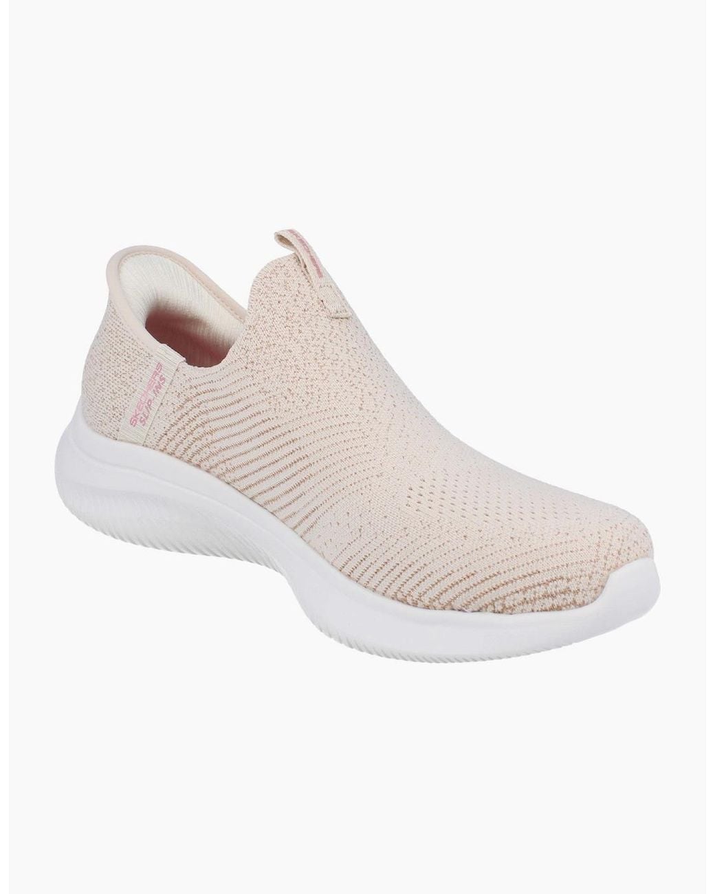 Skechers Natural Hands Free Slip-Ins Ultra Flex 4.0 Midnight Sparkle Shoes 150805 Trainers Ntgd