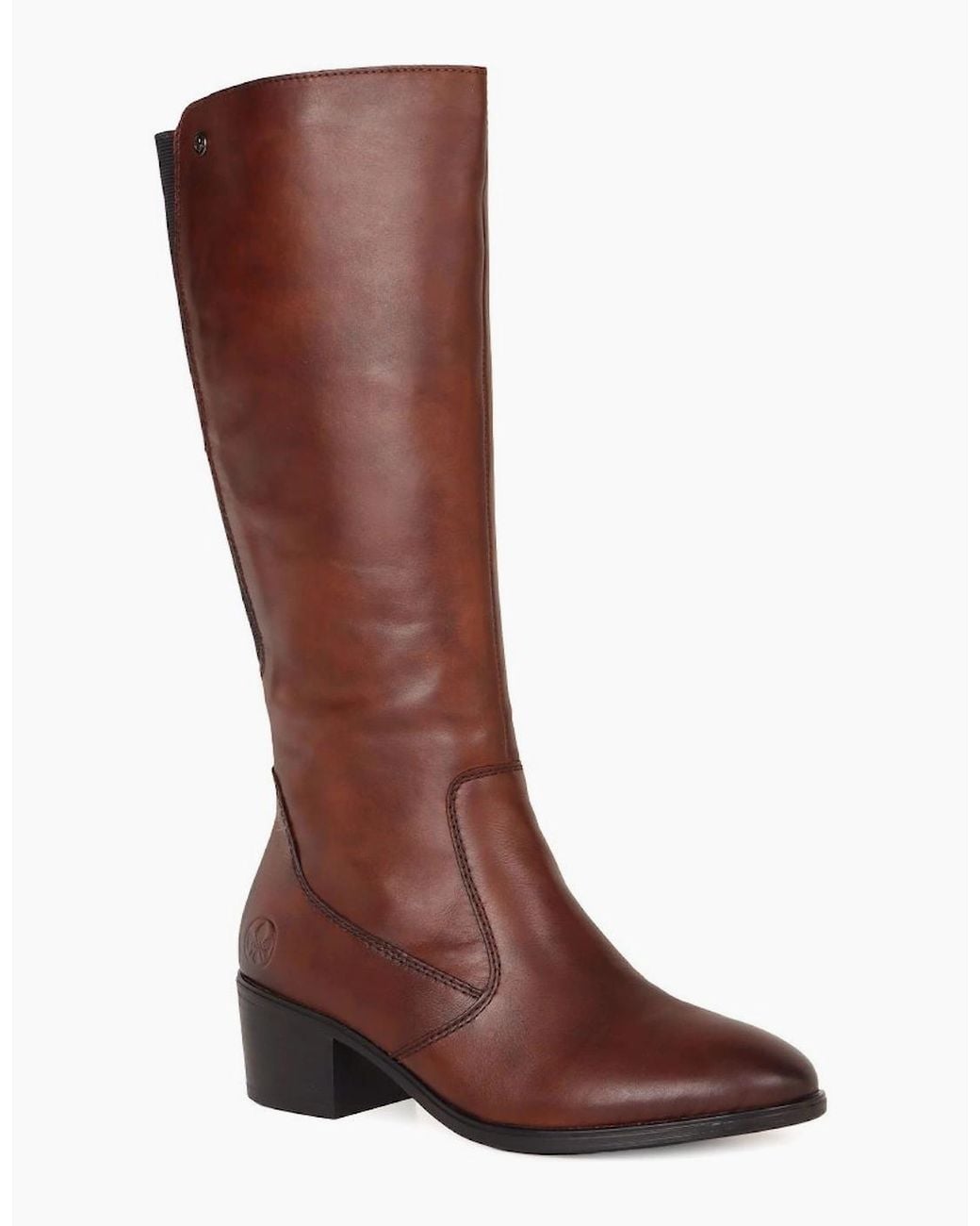 Rieker Brown Harome Knee High Boots