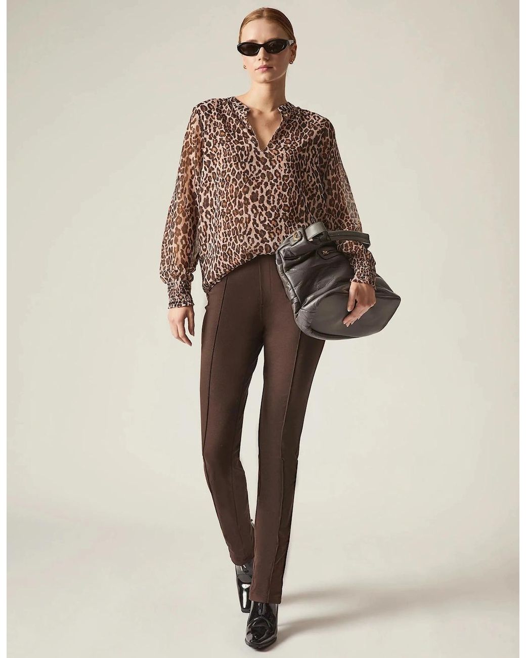 James Lakeland Natural Cigarette Trousers