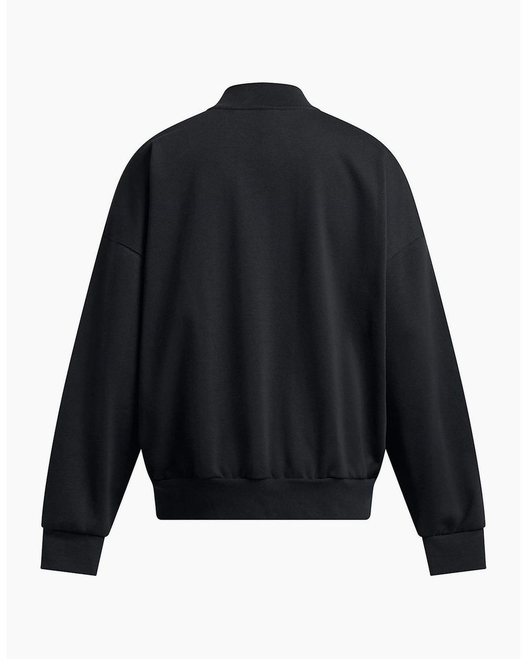 Under Armour Black Lightweight Varsity Bomber Jacket