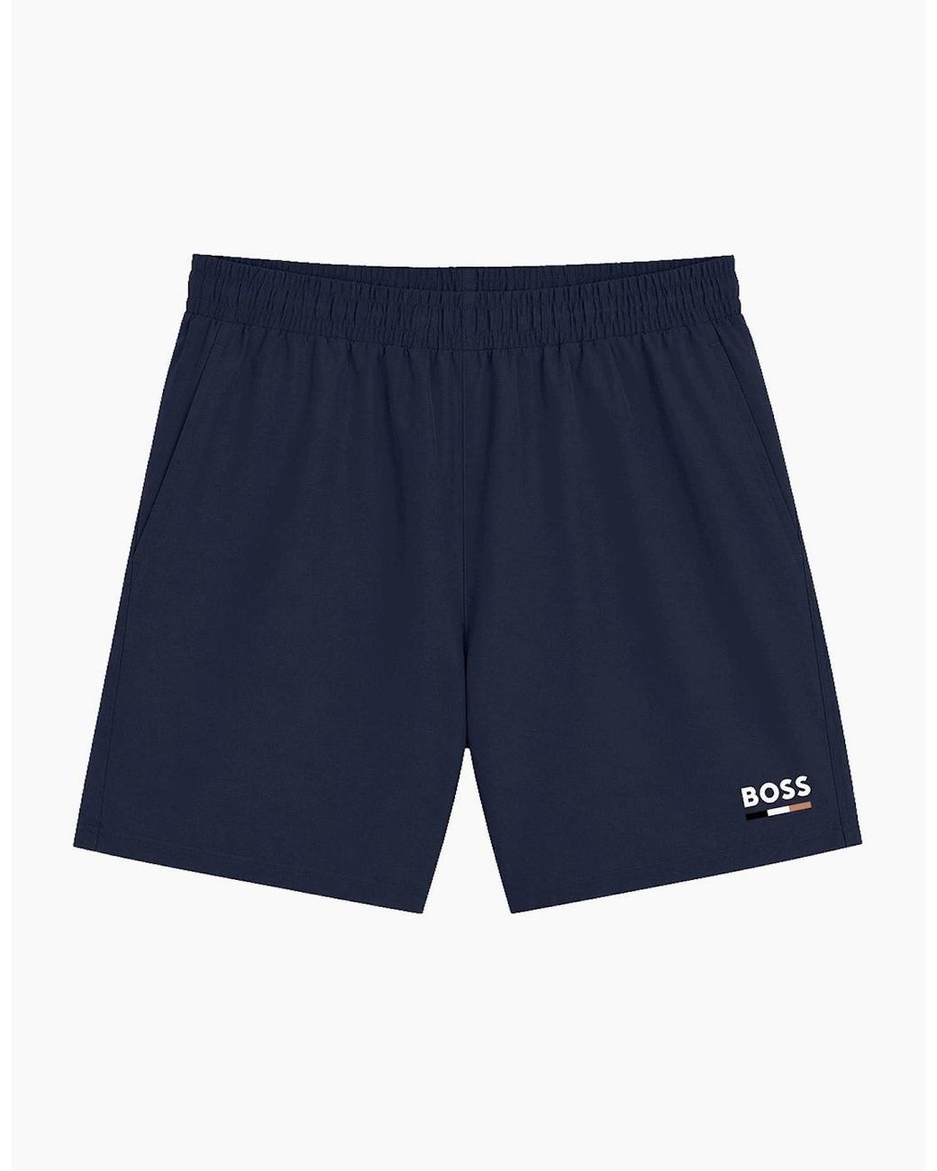 Boss Blue Boss Swordfish Swim Shorts for men