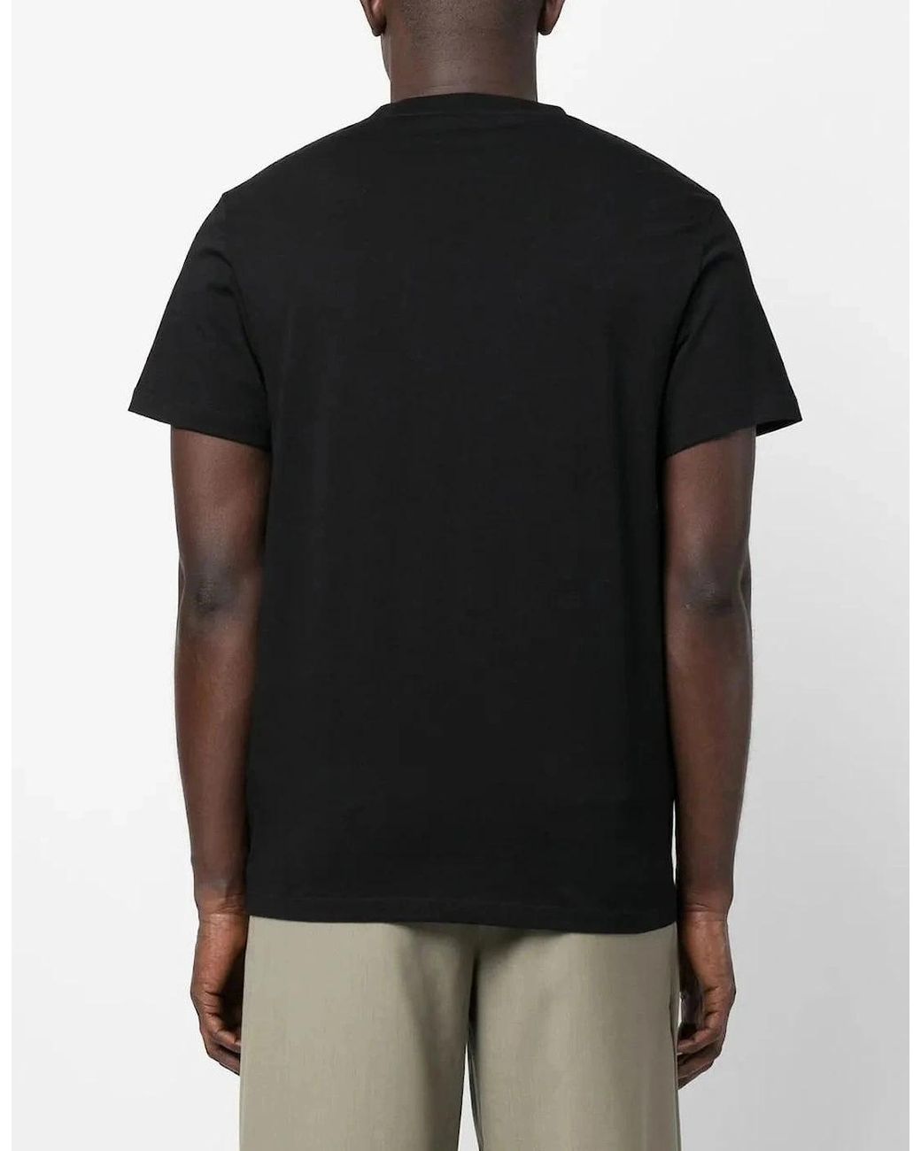 Loewe Black Anagram Logo T Shirt for men