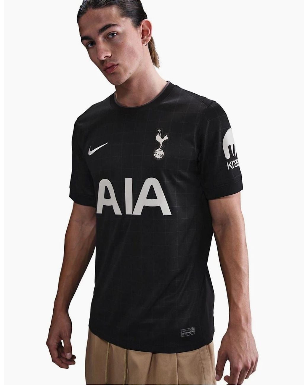 Nike Black Tottenham Hotspur Away Shirt 2025 2026 Adults for men