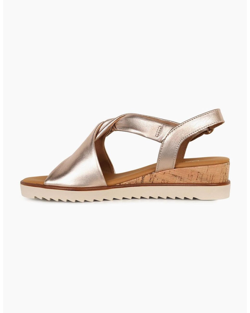Gabor Metallic Rich Sandals