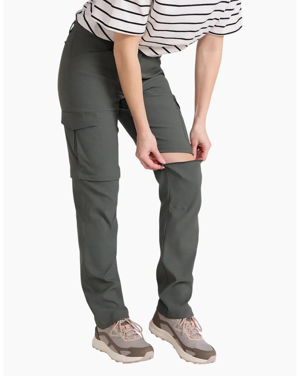 Mountain Warehouse Blue Ladies Conniston Zip-Off Trousers