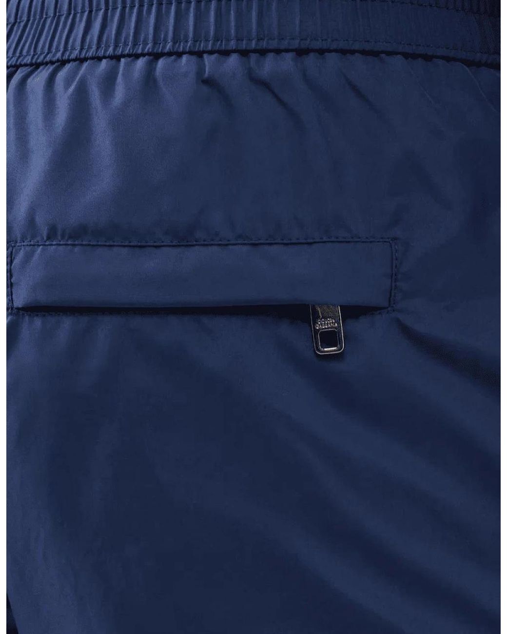 Dolce & Gabbana Blue Logo Plaque Swimshorts for men