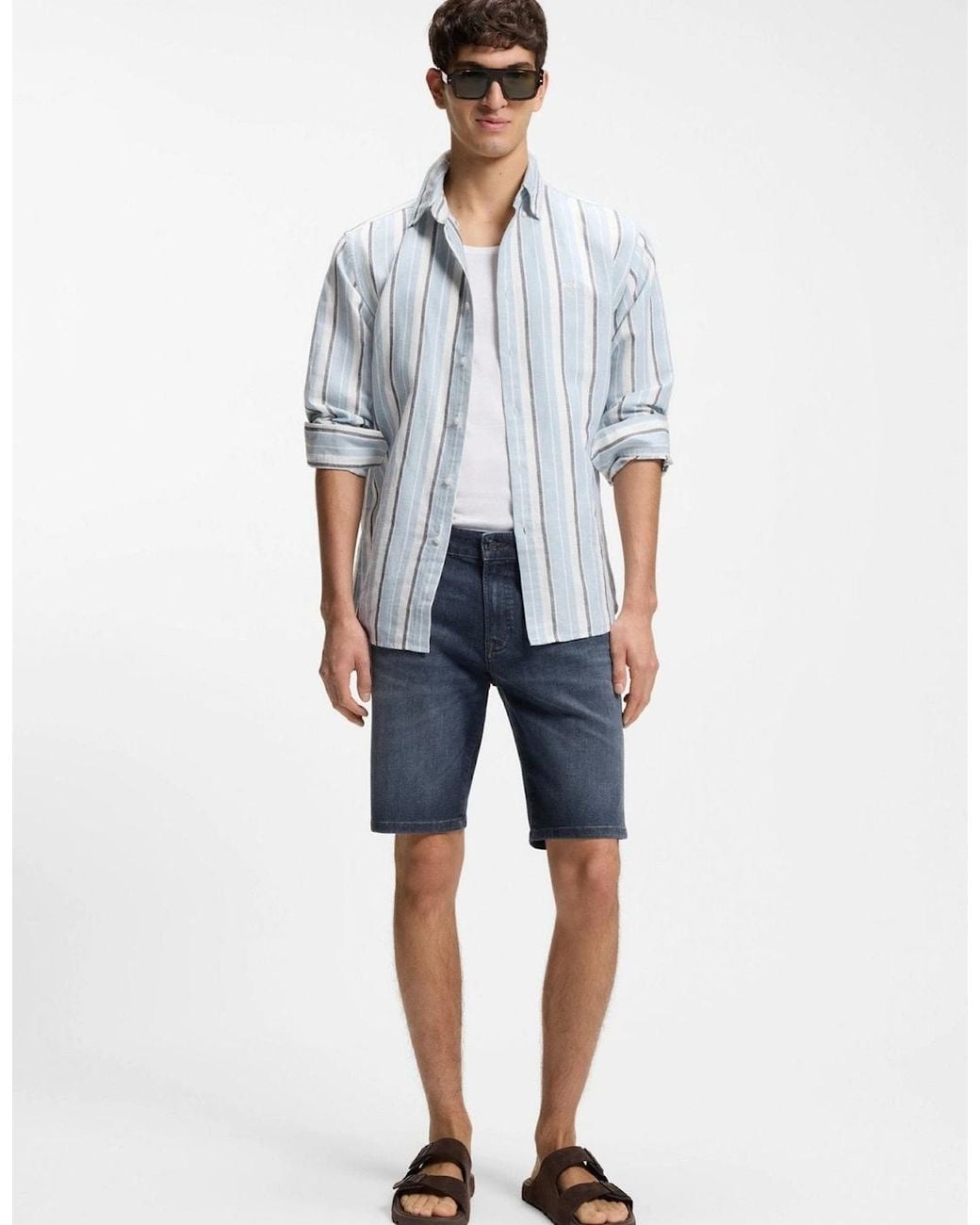Boss Blue Boss Re.Maine Soft Motion Shorts Dark