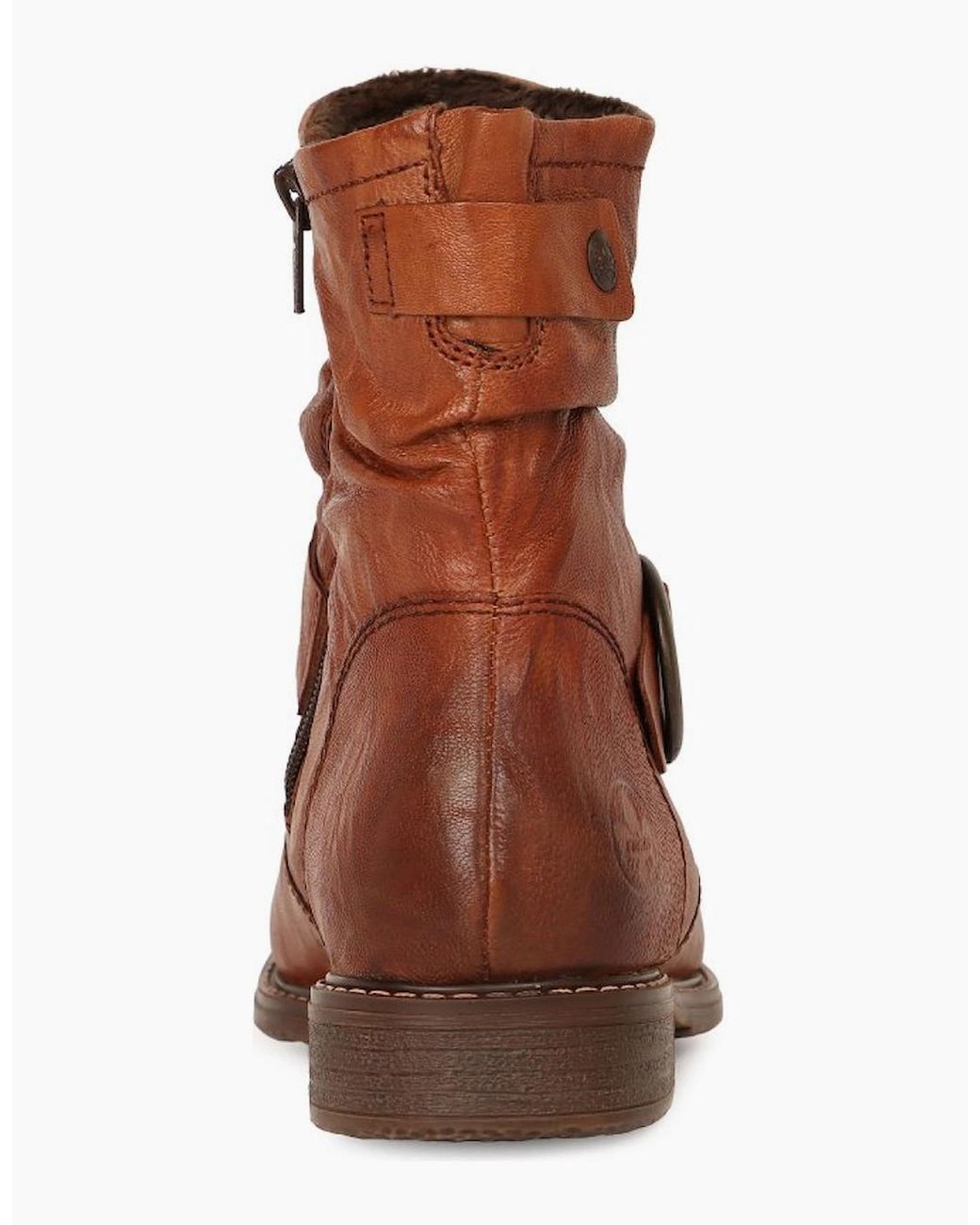 Rieker Brown Danby Ankle Boots