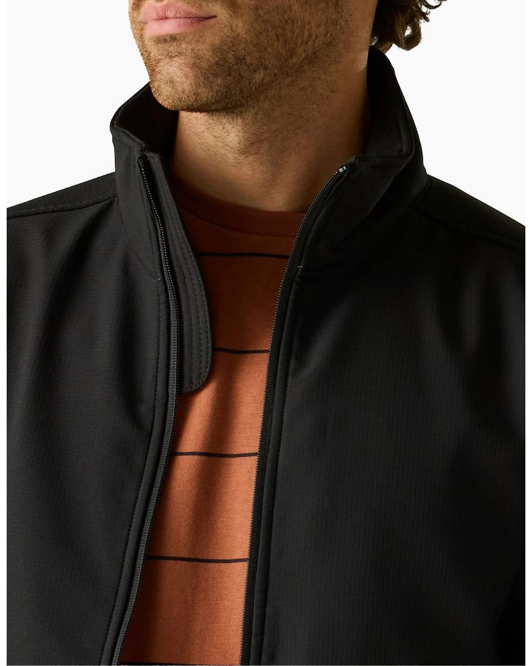 Regatta Black Professional Adult Recyclable Soft Shell Jacket