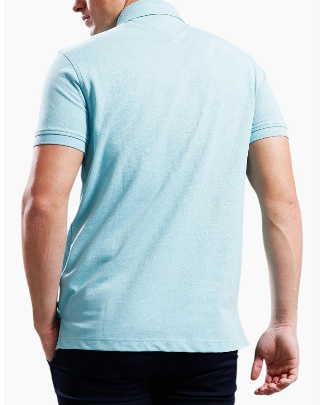 Tommy Hilfiger Blue Polo Shirts Golf Top