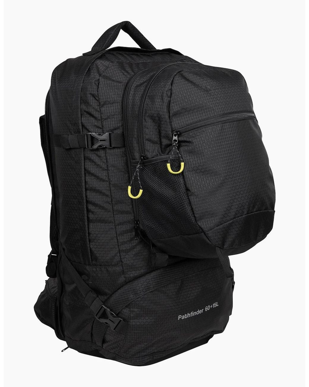 Mountain Warehouse Black Pathfinder 15L Rucksack for men