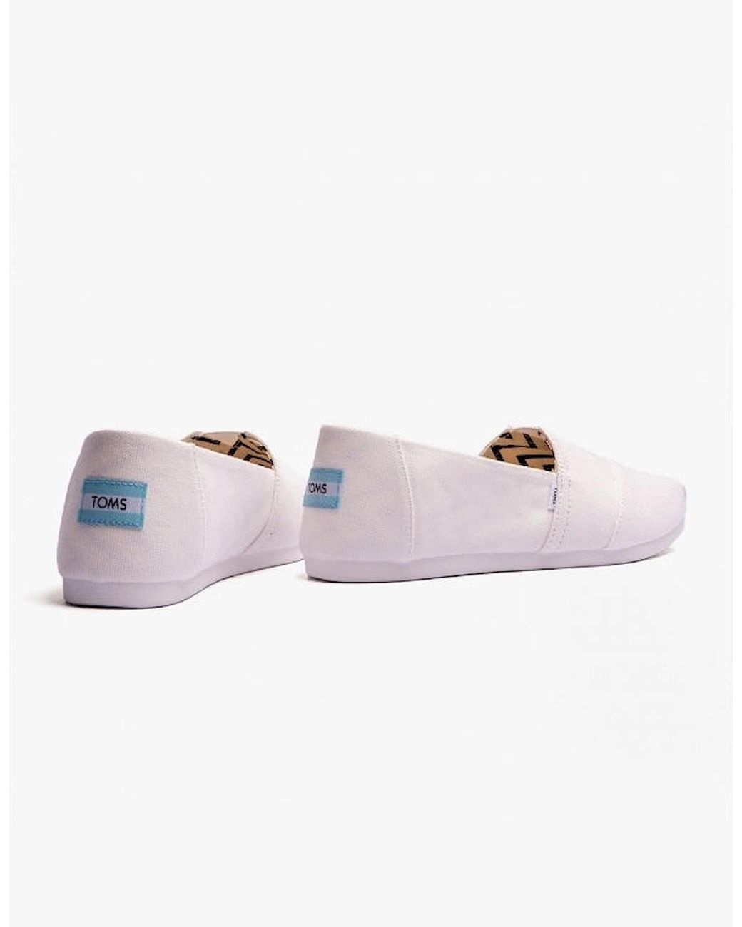 TOMS Pink Alpargata Cotton Espadrille