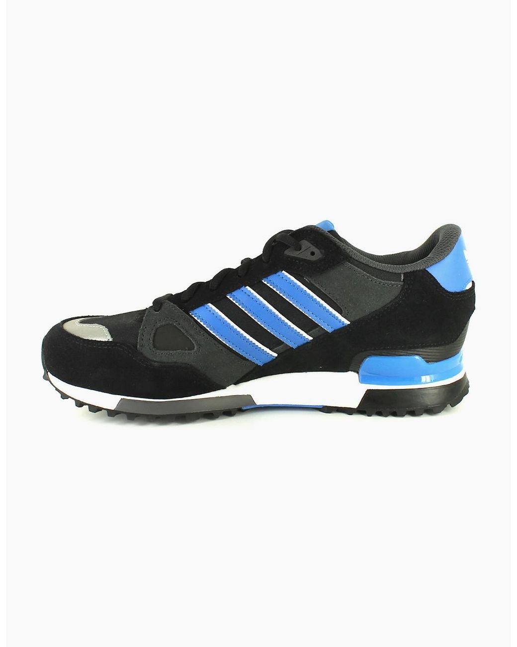 Adidas Originals Blue Trainers Zx750 Lace Up Core Blk B.Bird Wht Uk Size for men