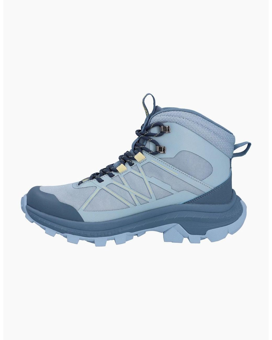 Hi-tec Blue Infuse Mid Polyester Fog/Flintstone/Banana Hiking Boots
