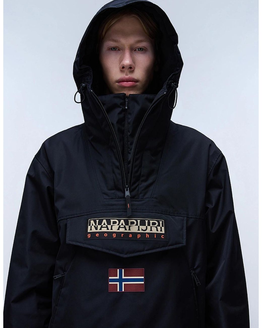 Napapijri Black Rainforest Next Anorak Jacket