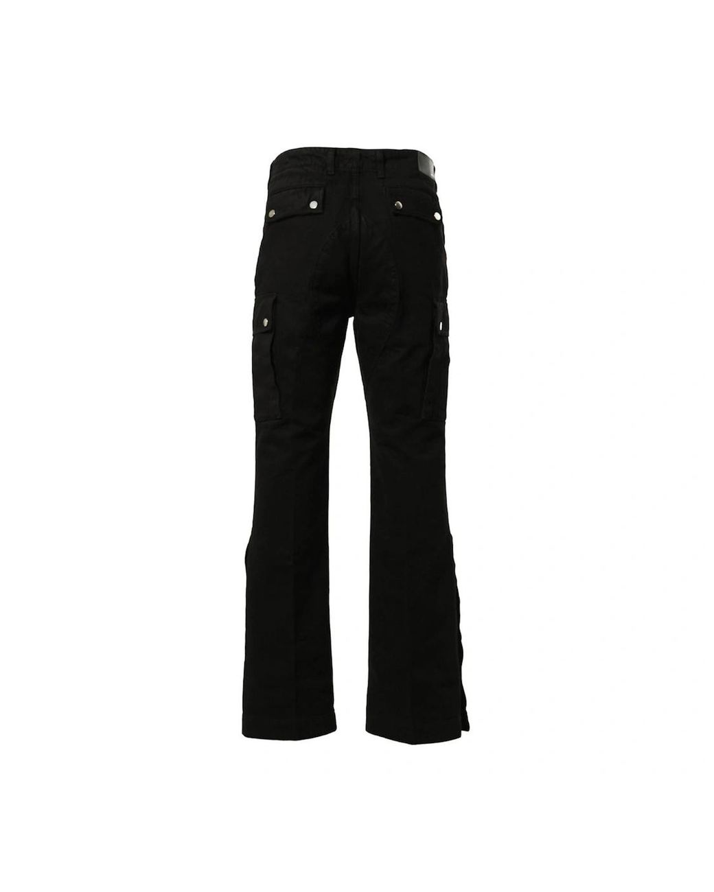 Amiri M65 Cargo Kick Flare Leg Cargo Jeans in Black for Men | Lyst UK