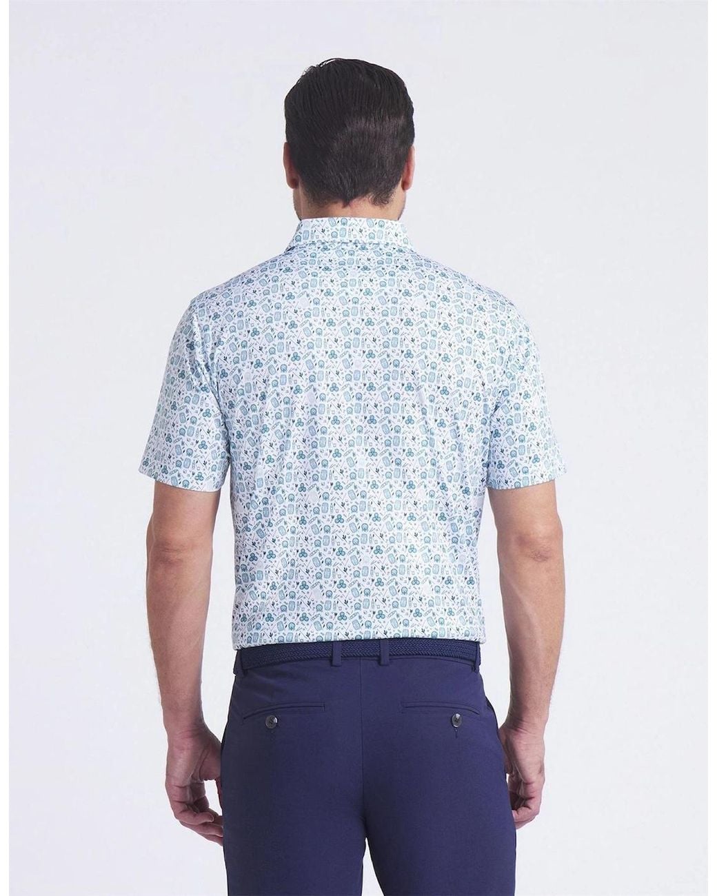 PUMA Blue Mattr Port Polo for men