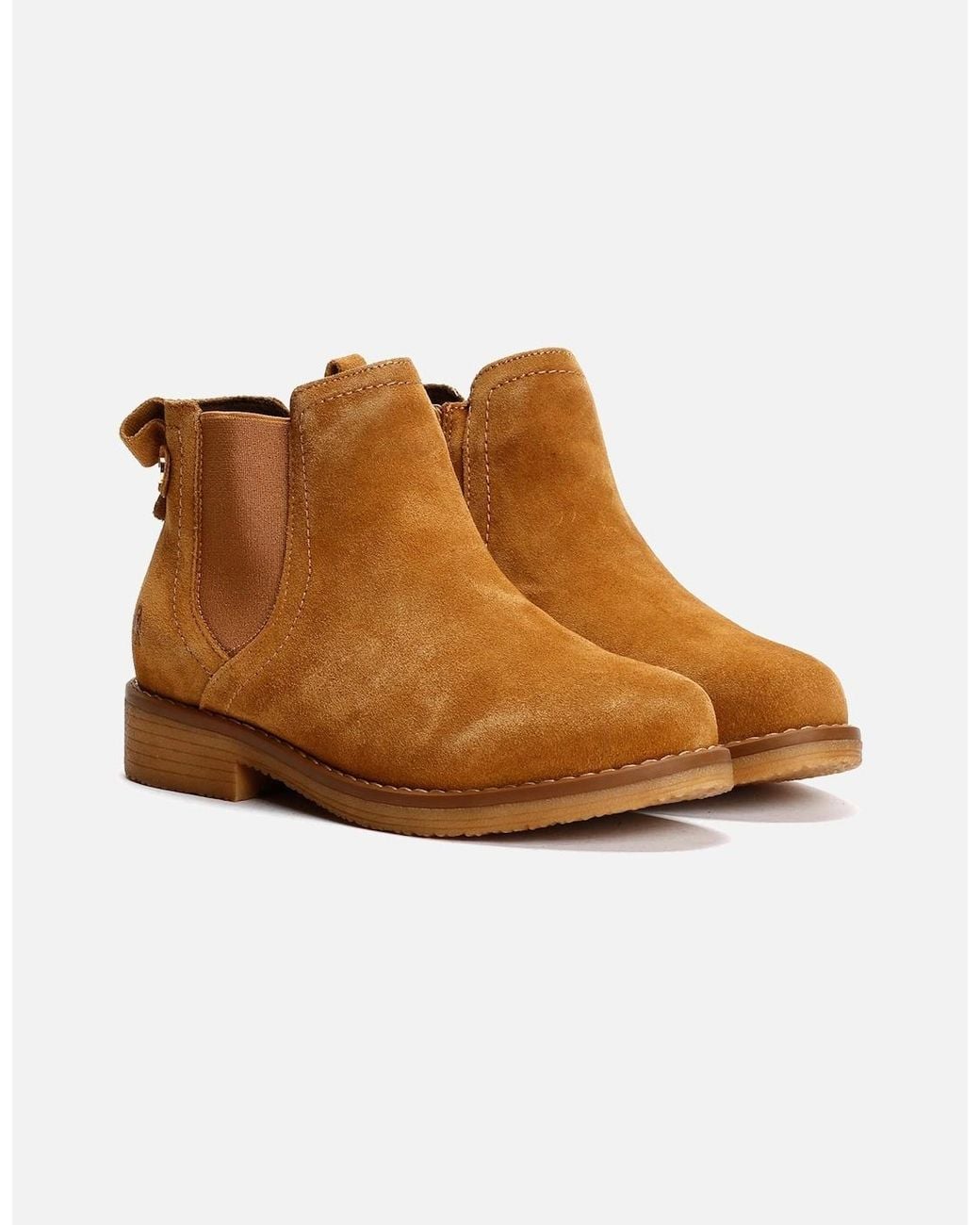 Hush Puppies Brown Maddy Wide Boot