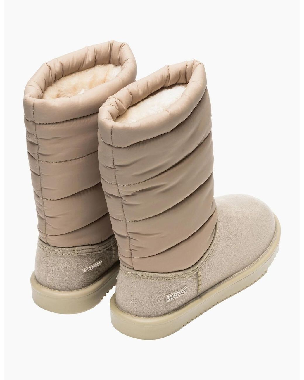 Regatta Natural Ladies Risley Waterproof Baffled Stitching Boots