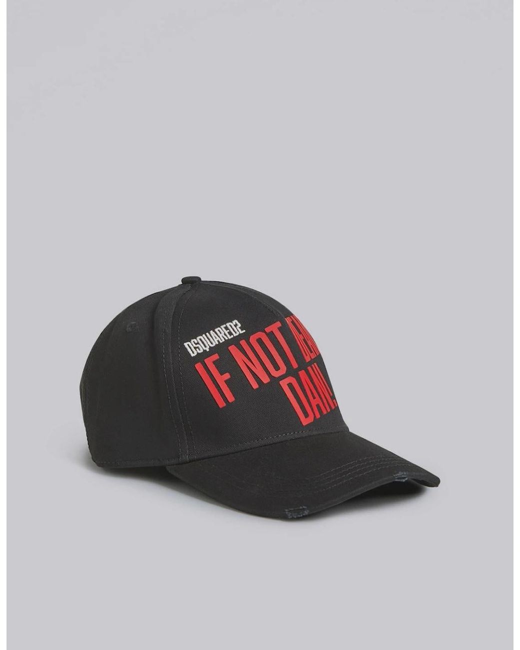 DSquared² Red If Not Dean, Dan! Baseball Cap for men