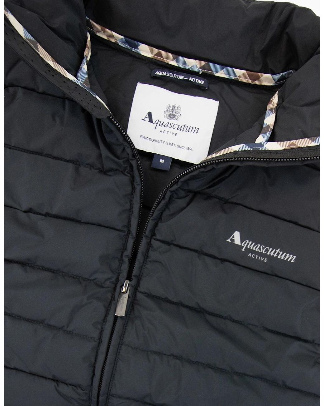 Aquascutum Blue Rlg Active Vest for men