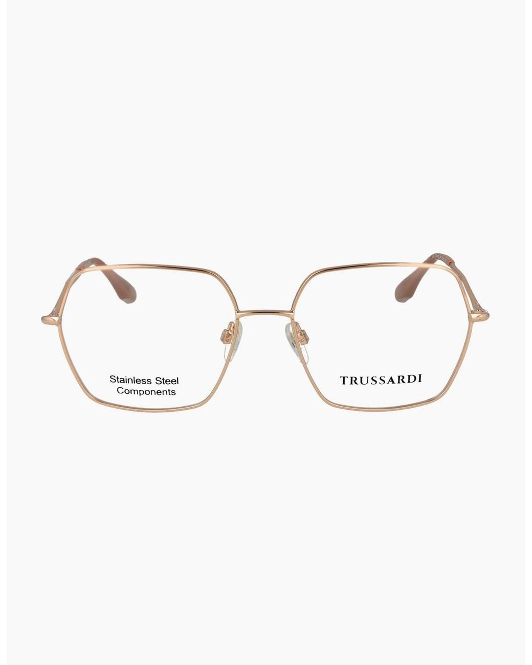 Trussardi Metallic Optical Frame Tsw1038 04A 56