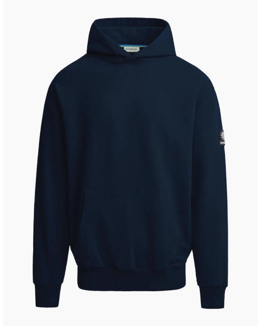 Sandbanks Blue Badge Logo Hoodie for men