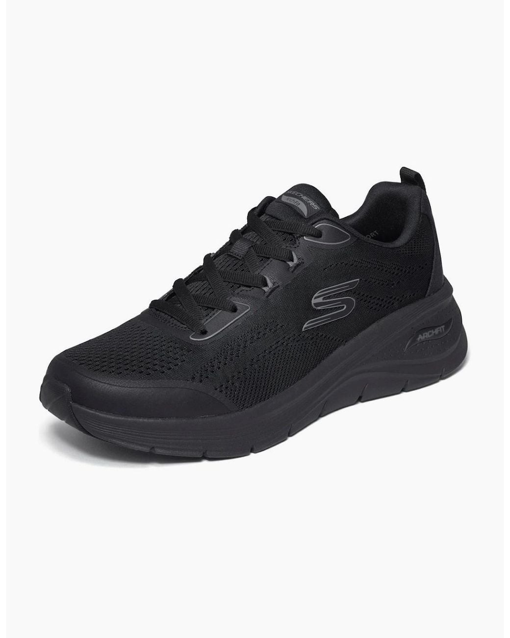 Skechers Black Arch Fit 3.0 Prawsper Trainers for men