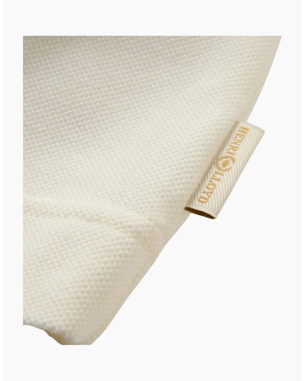 Henri Lloyd White Penryn Off Polo for men