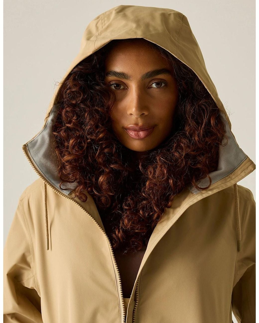 Regatta Natural Ladies Brianka Waterproof Jacket