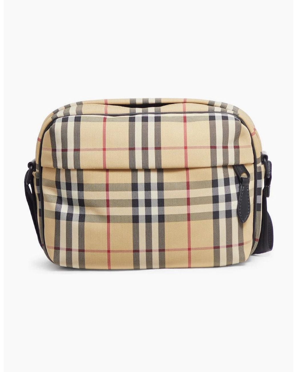Burberry Multicolor Paddy Check Crossbody Bag for men