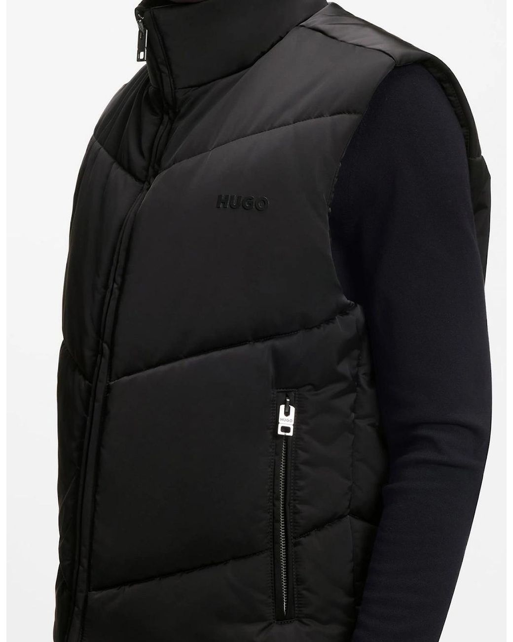 Boss Black Berolino Padded Nylon Gilet for men