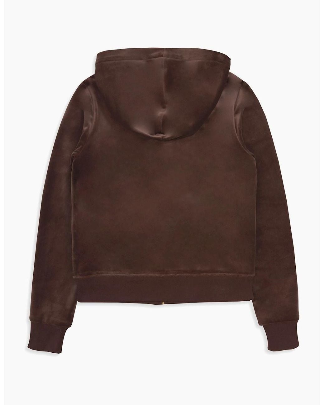 Juicy Couture Black Robertson Classic Jacket Polyester Hooded Sweatshirt