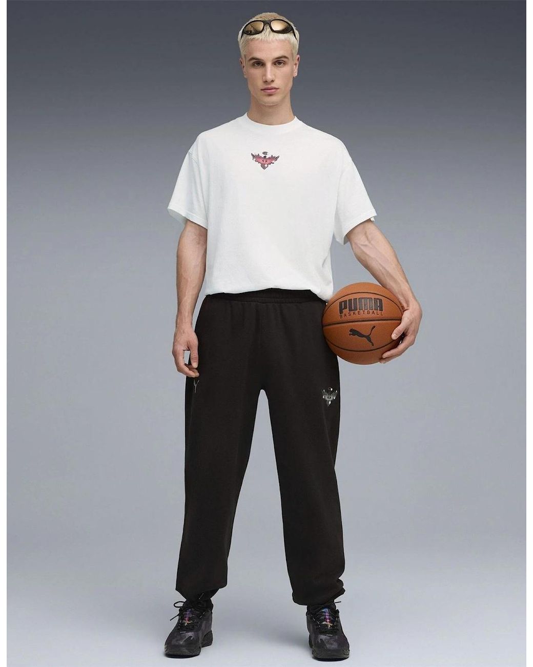 PUMA Black Melo Alwayz On 1 Performance Joggers for men