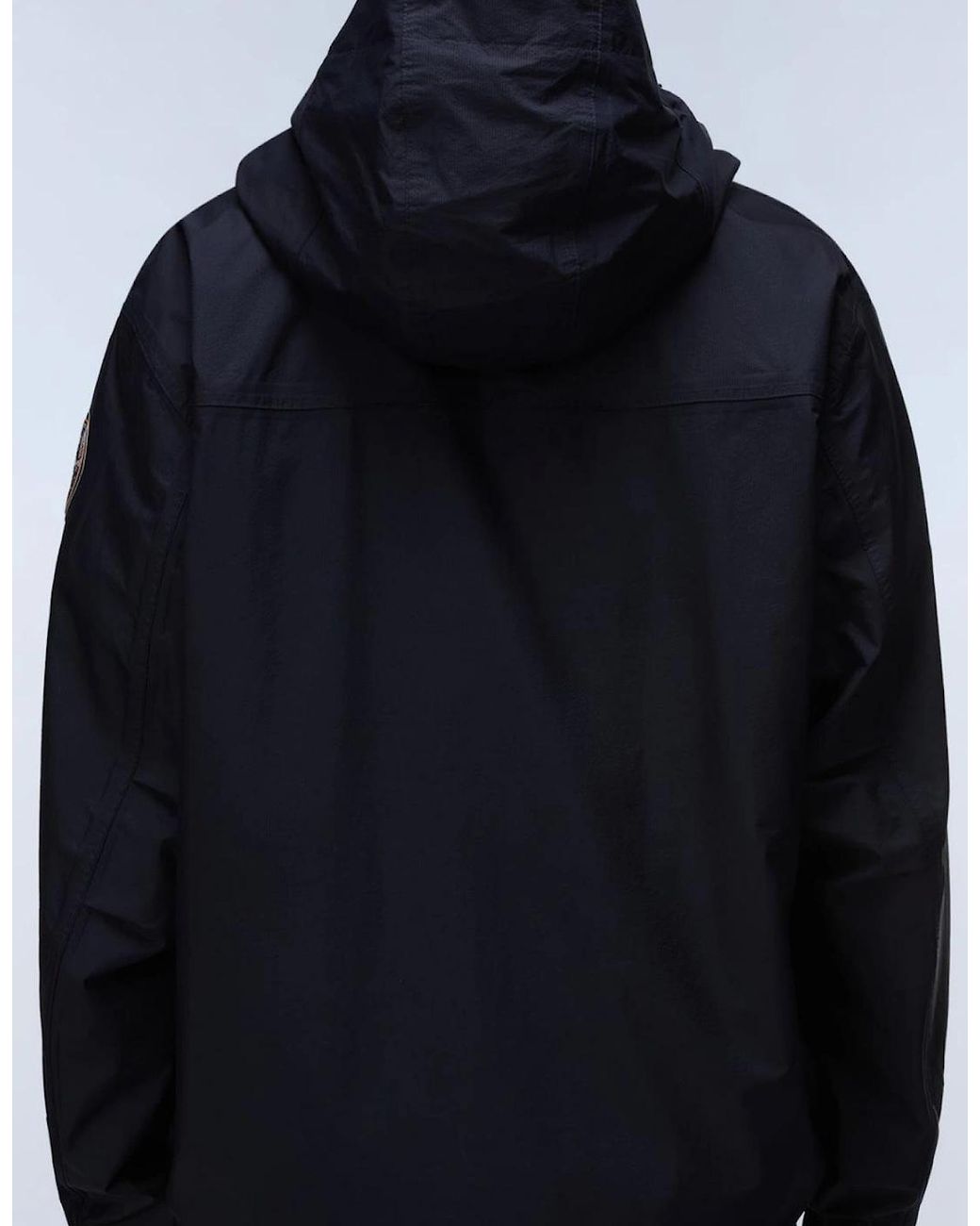 Napapijri Blue Anorak Pullover Jacket for men
