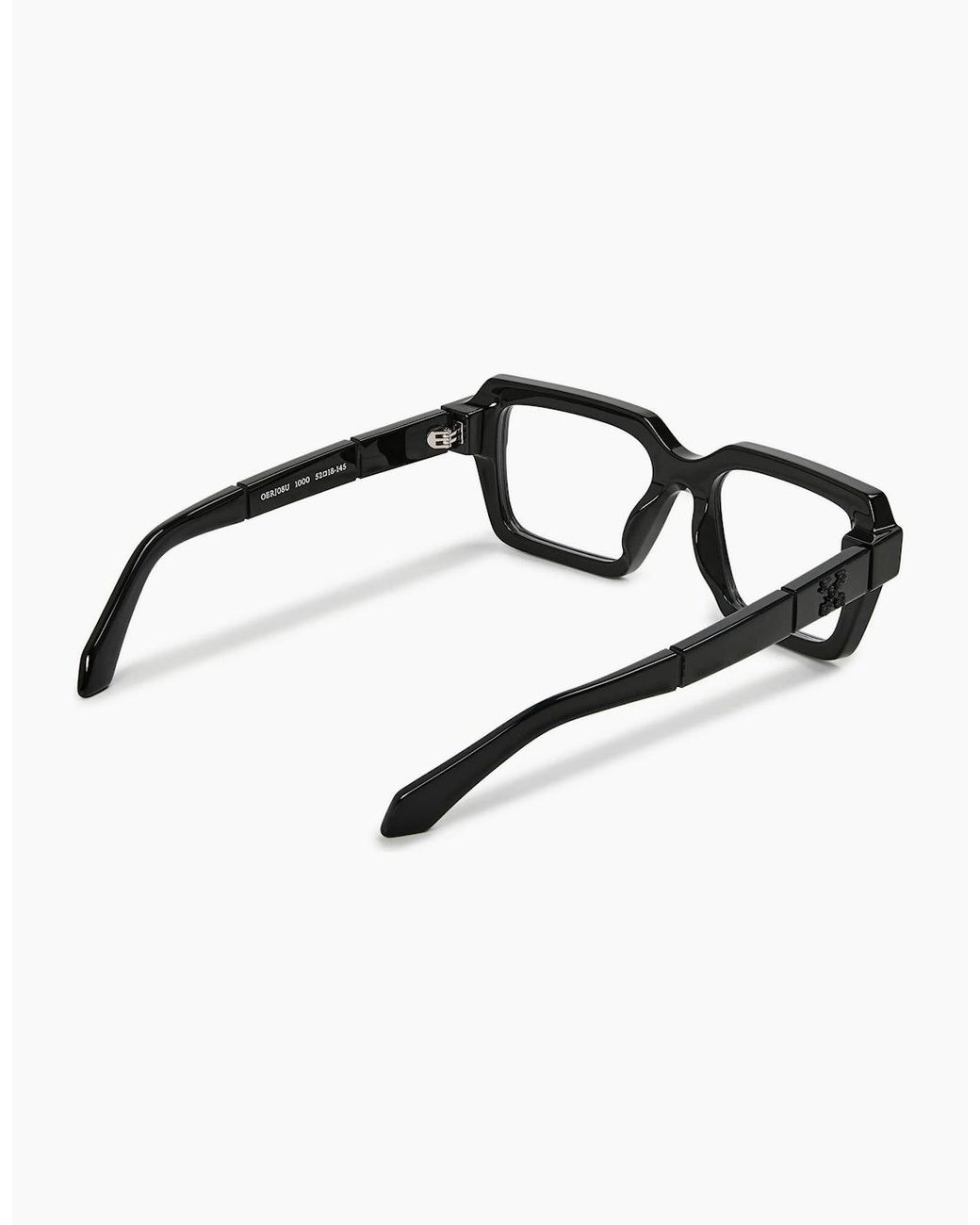 Off-White c/o Virgil Abloh Black Off Eyewear Style 8U for men