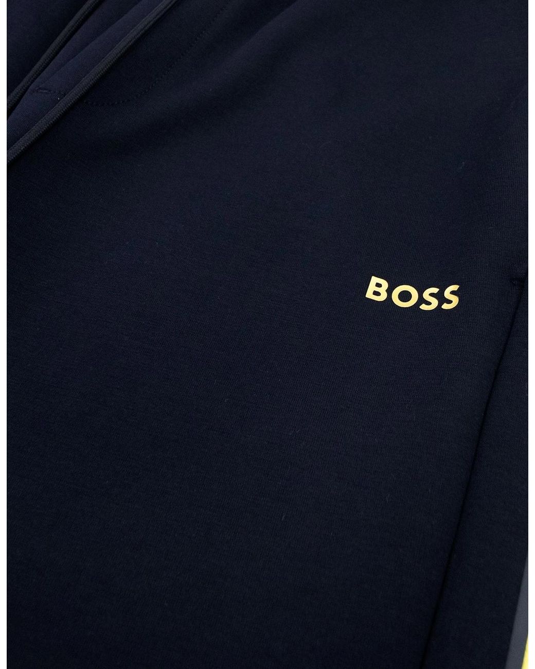 Boss Blue Hadiko 1 Bottoms Side Stripe Dark 402 for men