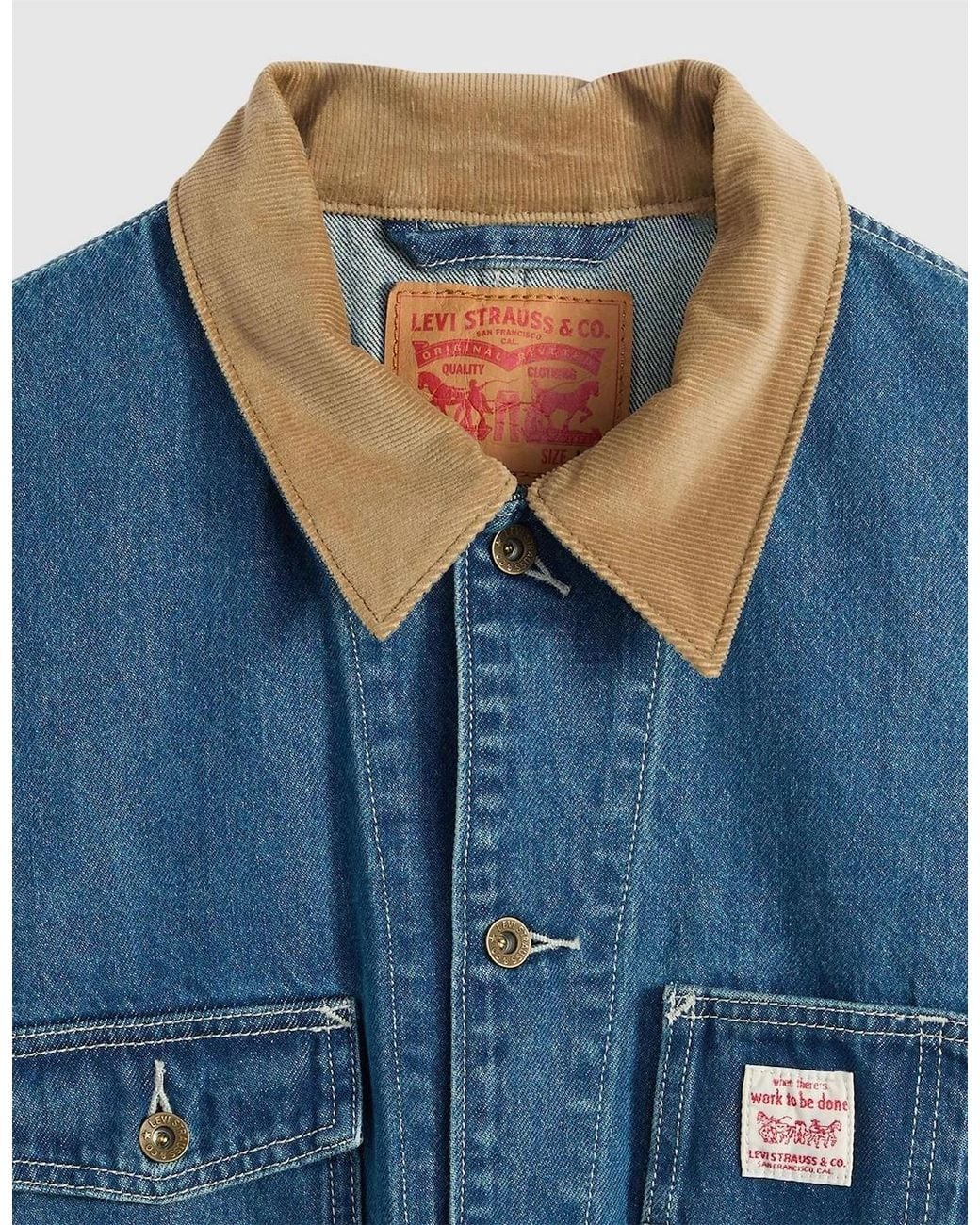 Levi's Blue Levi's Berkely Chore for men