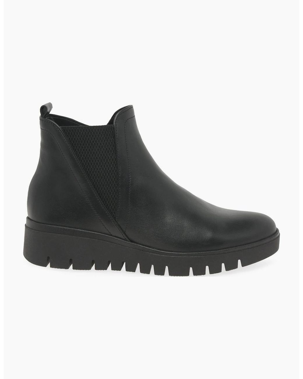Gabor Black Dublin Chelsea Boots